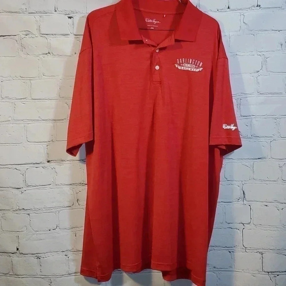 Walter Hagen Essentials Golf Polo Shirt with Darlington Raceway Logo Size XXL - Picture 1 of 7